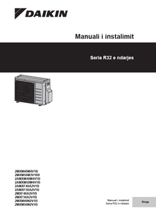 2MXM-M9,2AMXM-M,2AMXF-A,2MXF-A,2MXM-N_3PSQ600450-2D_Installation manual_Albanian download